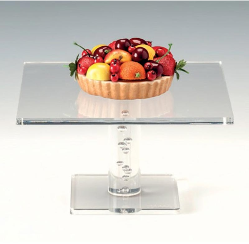 Zicco Zcp 723 25*25 Cm Akrilik, Ayaklı Stand  25X25 Cm H 13,5 Cm 