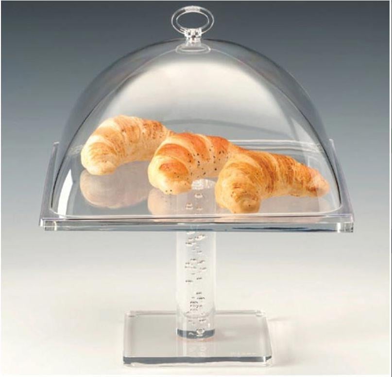 Zicco Zcp 732 29*29 Cm Akrilik Ayaklı Pc Kapaklı Teşhir Standı 29X29 H 30 Cm 