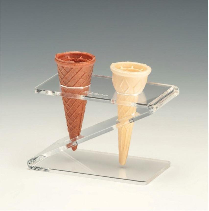 Zicco Zcp 745 Akrilik Dondurma Servis Standı 8X14Xh 9,5 Cm 