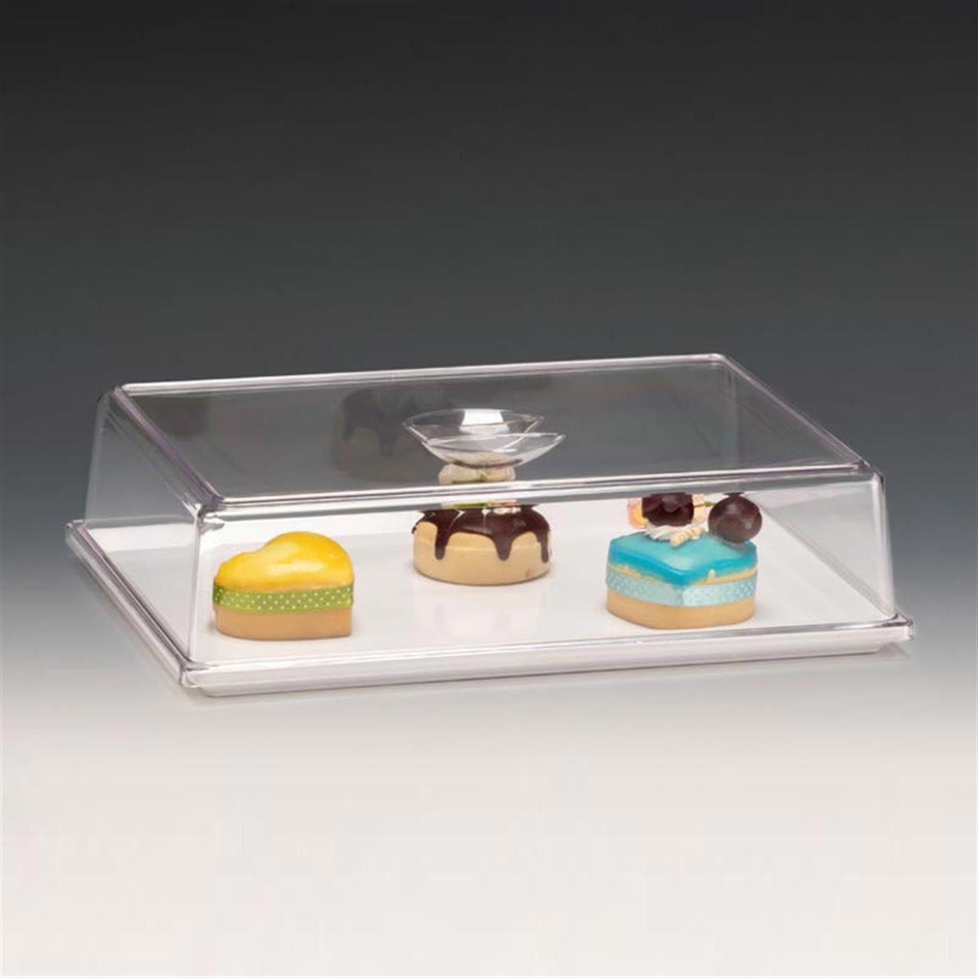 Zicco Zcp 781 Melamin Altlı Polycarbonat Kapaklı Fanus 25X35Xh 10