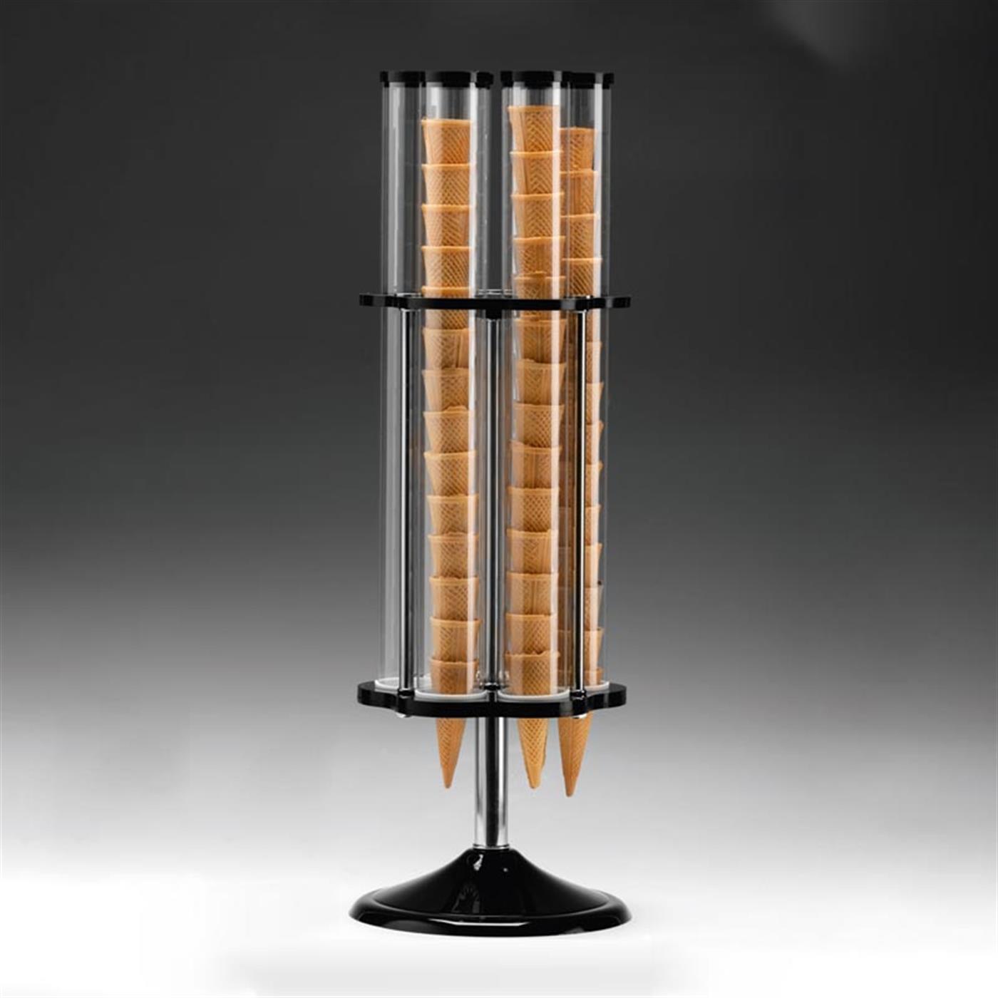 Zicco Zcp 802 6 Lı Akrilik Standlı Polycarbonat Külahlık/Döner R-24 H 78 Cm