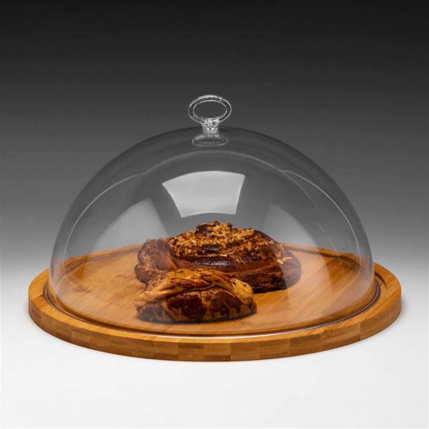 Zicco Zcp 817 Ahşap Altlı Pc Kapaklı Fanus R-36Xh 19 Cm