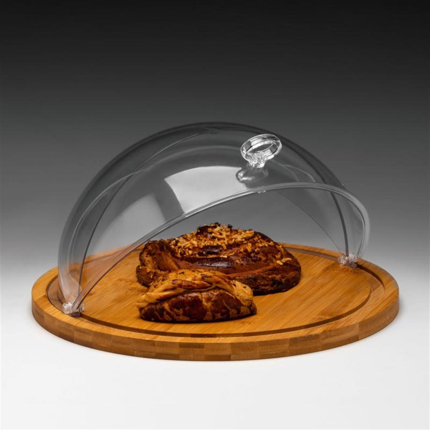 Zicco Zcp 827 Ahşap Altlı Pc Rolltop Kapaklı Fanus  R-36Xh 19 Cm