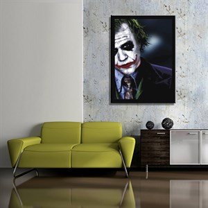 Joker Film Kahramanı Kanvas Tablo TBL1145TBL1145a
