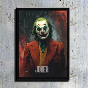 Joker Film Kahramanı Kanvas Tablo TBL1149TBL1149a