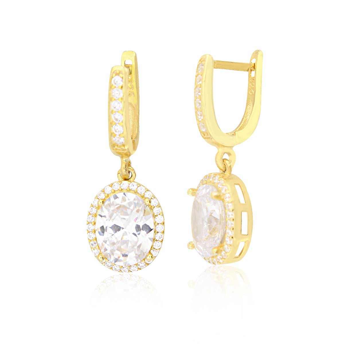 925 Ayar Gümüş Altın Kaplama Takı Seti