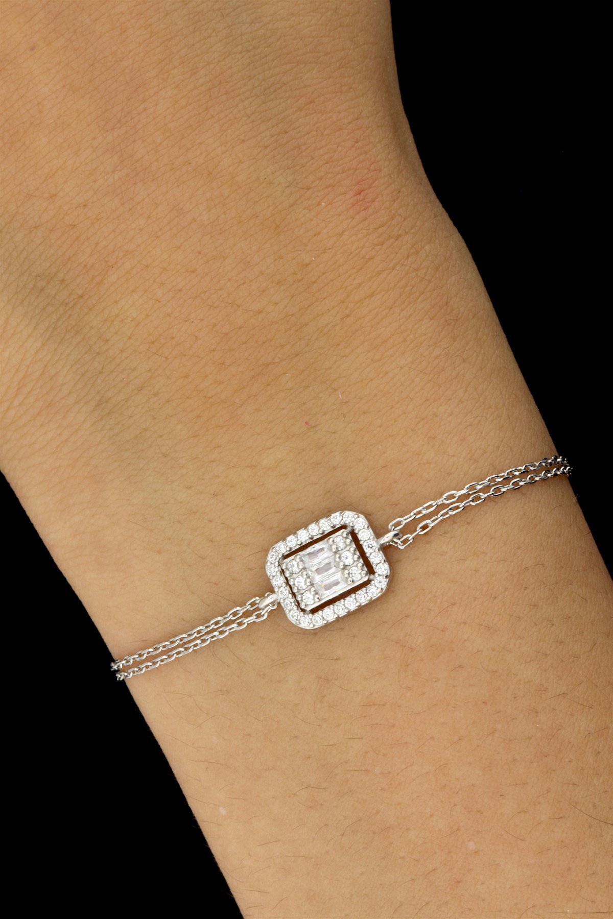 925 Ayar Gümüş Baget Bileklik