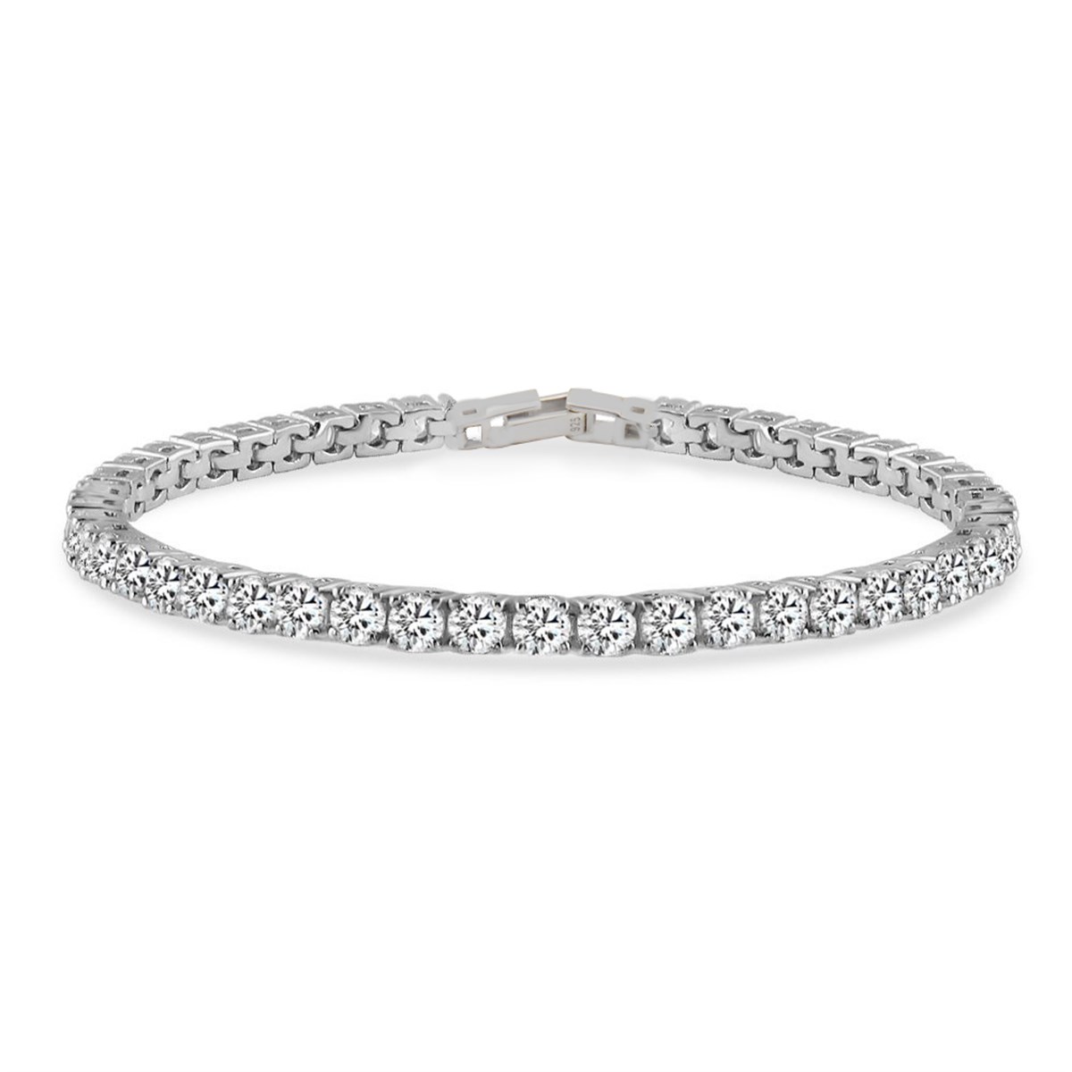 925 Ayar Gümüş Rodyumlu Su Yolu Düğün Takı Seti