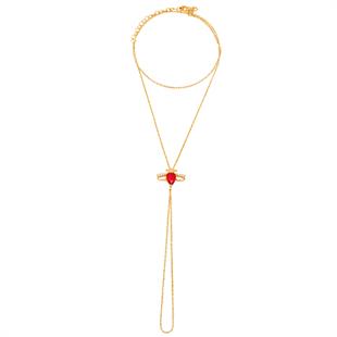  925 Ayar Gümüş Yakut Kırmızısı Arı Tasarım Şahmeran Bileklik