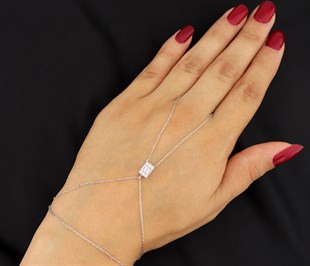 925 Ayar Baget Şahmeran Bileklik