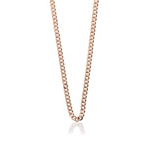 925 Ayar Gümüş 3 mm Gurmet Zincir Kolye