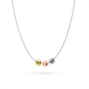 925 Ayar Gümüş 3lü Dorika Toplu Kolye