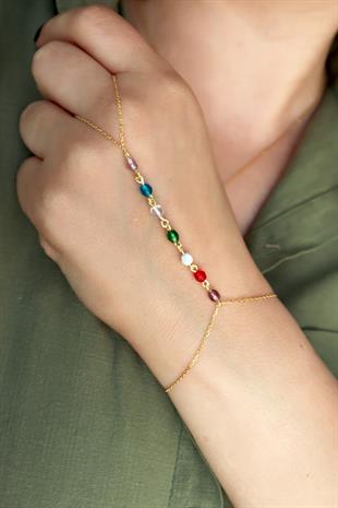 925 Ayar Gümüş 7 Çakra Kristal Harmoni Reiki Şahmeran