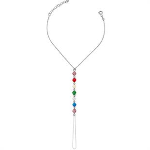 925 Ayar Gümüş 7 Çakra Kristal Harmoni Reiki Şahmeran