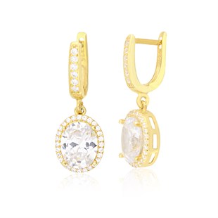 925 Ayar Gümüş Altın Kaplama Takı Seti