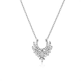 925 Ayar Gümüş Anka Kuşu Kolye