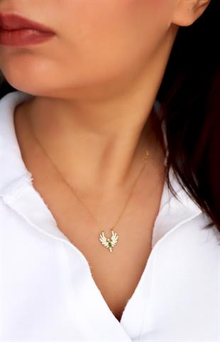 925 Ayar Gümüş Anka Kuşu Kolye