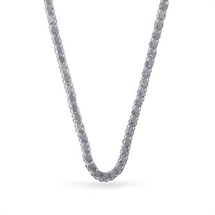 925 Ayar Gümüş Arpa Pullu Zincir