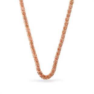 925 Ayar Gümüş Arpa Pullu Zincir