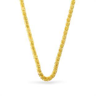 925 Ayar Gümüş Arpa Pullu Zincir