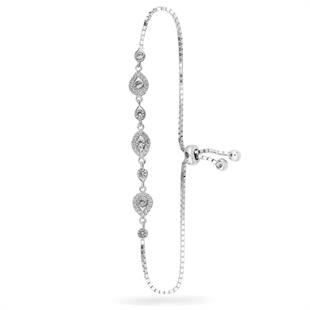 925 Ayar Gümüş Asansörlü Bileklik