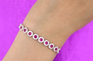 925 Ayar Gümüş Asansörlü Bileklik