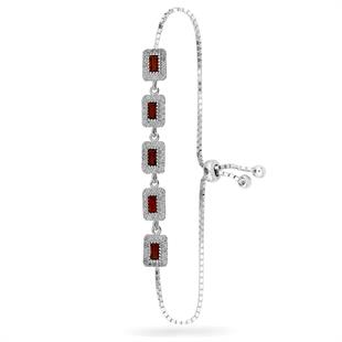 925 Ayar Gümüş Asansörlü Bileklik