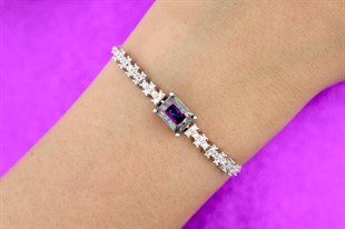 925 Ayar Gümüş Baget Bileklik