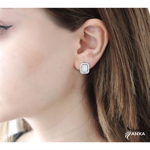 925 Ayar Gümüş Baget Küpe