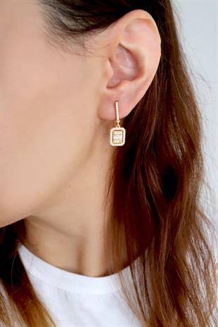 925 Ayar Gümüş Baget Küpe