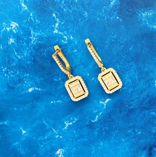 925 Ayar Gümüş Baget Küpe