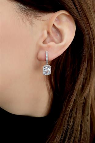 925 Ayar Gümüş Baget Küpe