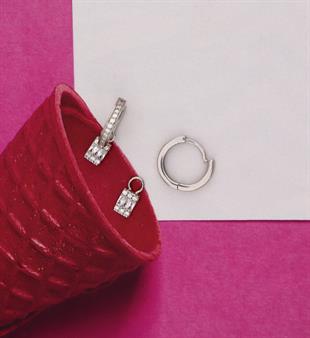 925 Ayar Gümüş Baget Küpe