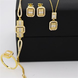 925 Ayar Gümüş Baget Set