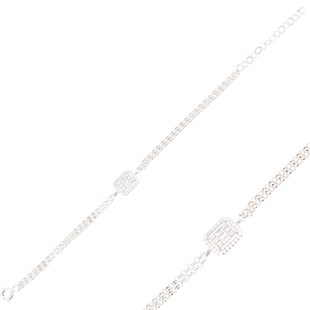 925 Ayar Gümüş Baget Takı Seti