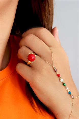 925 Ayar Gümüş Deniz Kraliçesi Yüzük