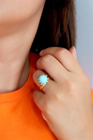 925 Ayar Gümüş Deniz Kraliçesi Yüzük