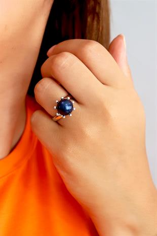 925 Ayar Gümüş Deniz Kraliçesi Yüzük