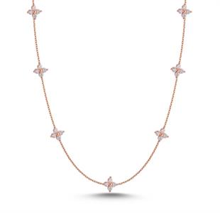 925 Ayar Gümüş Dört Yapraklı Yonca Kolye