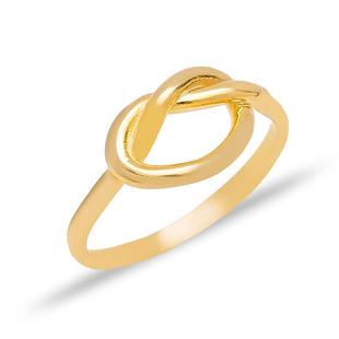 925 Ayar Gümüş Düğüm Gümüş Yüzük