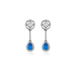 925 Ayar Gümüş Emeralight Küpe