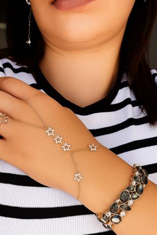 925 Ayar Gümüş Golden Stars Şahmeran