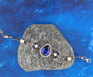 925 Ayar Gümüş Hürrem Sultan Otantik Bileklik