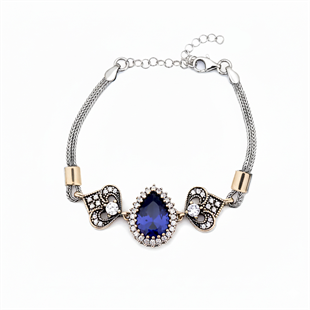 925 Ayar Gümüş Hürrem Sultan Otantik Bileklik