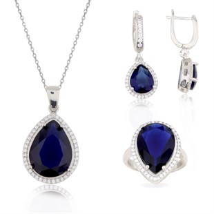 925 Ayar Gümüş Hürrem Takı Seti