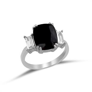 925 Ayar Gümüş Ilyra Onix Taşlı Yüzük