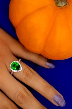 925 Ayar Gümüş Kristal Elegance Davet Takı Seti