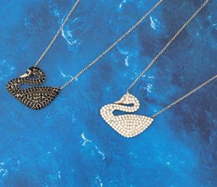 925 Ayar Gümüş Kuğu Kolye