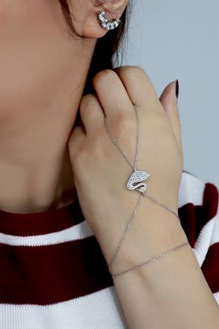 925 Ayar Gümüş Kuğu Şahmeran