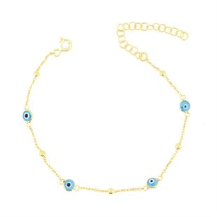 925 Ayar Gümüş Nazar Bileklik